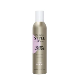 Inebrya Style-in Extra Mousse, Schiuma Extra Forte Volumizzante, 400ml