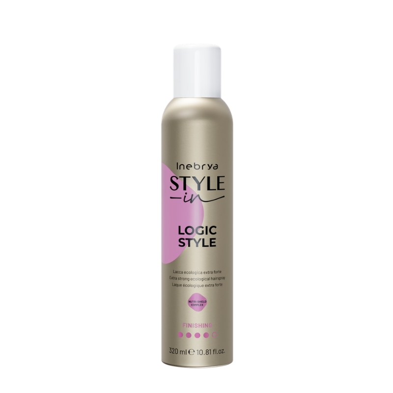 Inebrya Style-in Logic Style, Lacca Ecologica Extra Forte, 320ml