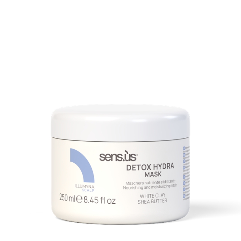 Sensus Illumyna Scalp Detox Hydra Mask, maschera nutriente idratante 250ml