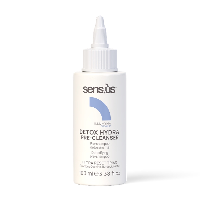 Sensus Illumyna Scalp Detox Hydra Pre-Cleanser, pre-shampoo detossinante 100ml