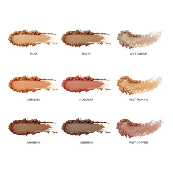 Arabica Eyeshadow Palette + Mascara + Trousse - immagine 3