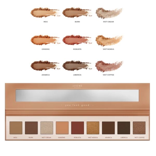 Arabica Eyeshadow Palette + Mascara + Trousse - immagine 2
