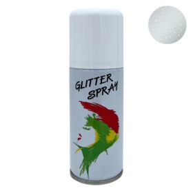 HAIR COLOR SPRAY GRAFFITI GLITTER ARGENTO