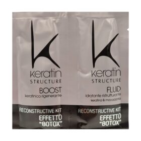 Keratin Structure Kit Reconstructive Effetto Botox 2x12 ml