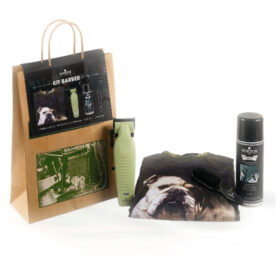 Kit Barber  Vector Clipper - Mantella Taglio - Spazzola - Lubrificante Spray