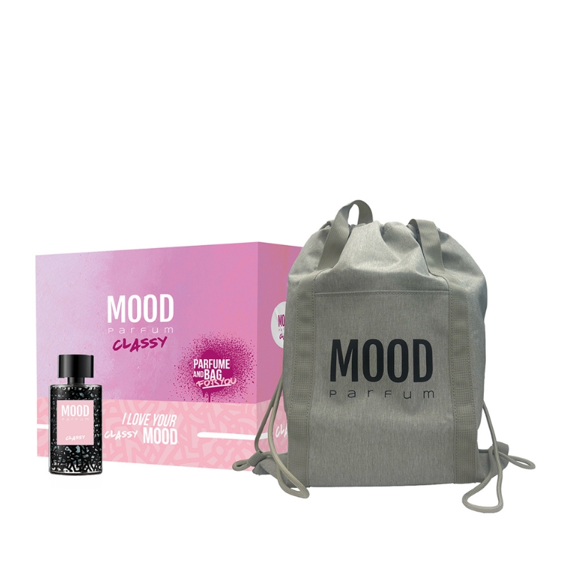 Mood Perfumes Sporty Bag Classy EDP, Profumo Fragranza Fruttata Floreale Raffinta, 100ml