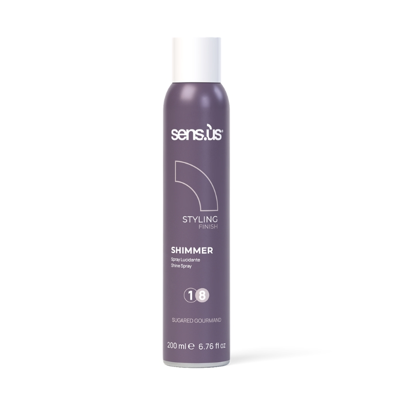 Sensus Styling Shimmer 18, Spray Lucidante Effetto Amplificante della Luce, 200ml